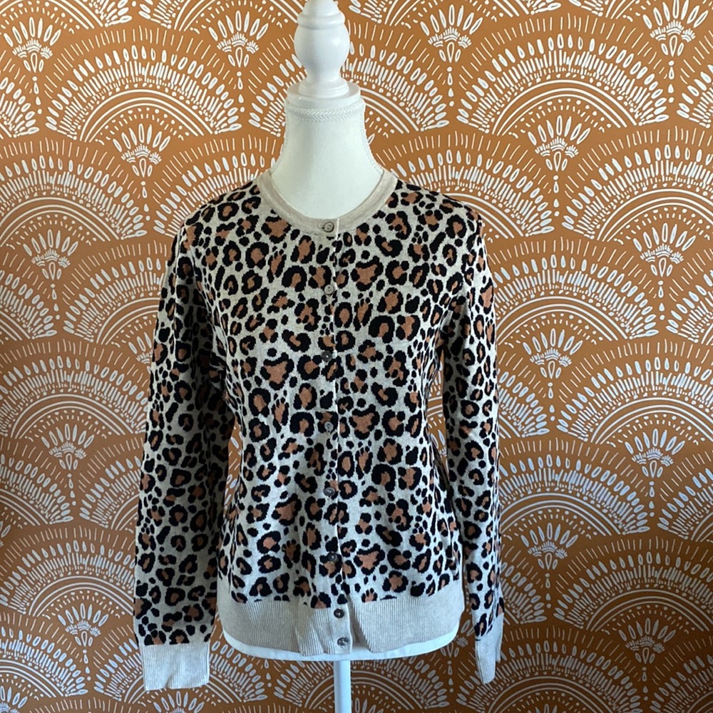 Leopard Cardigan